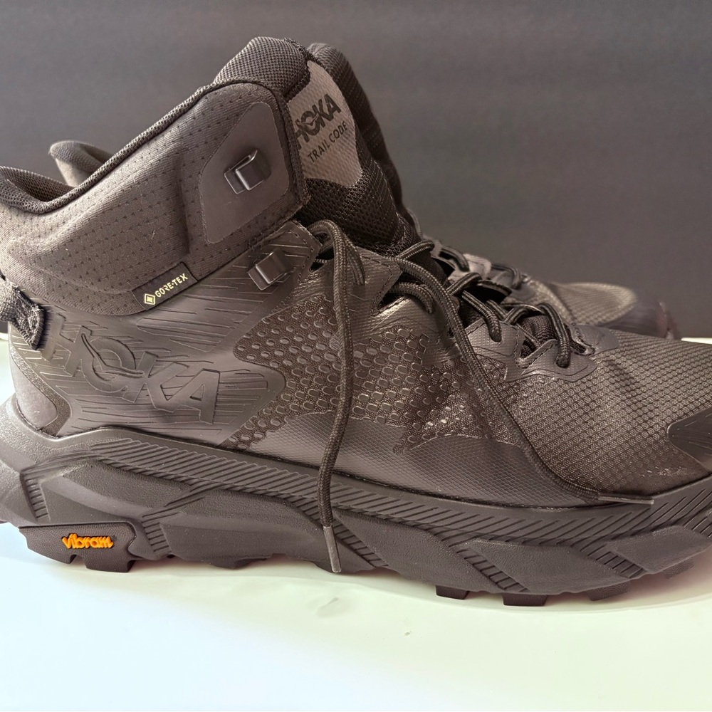 Hoka Men's Black Hiking Shoes